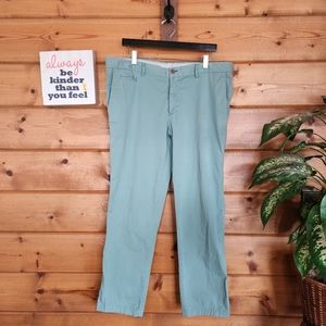 PALENZO 💙 Flat Front Dress Pants Slim Fit Trousers Straight Leg Slacks 42 X 29"